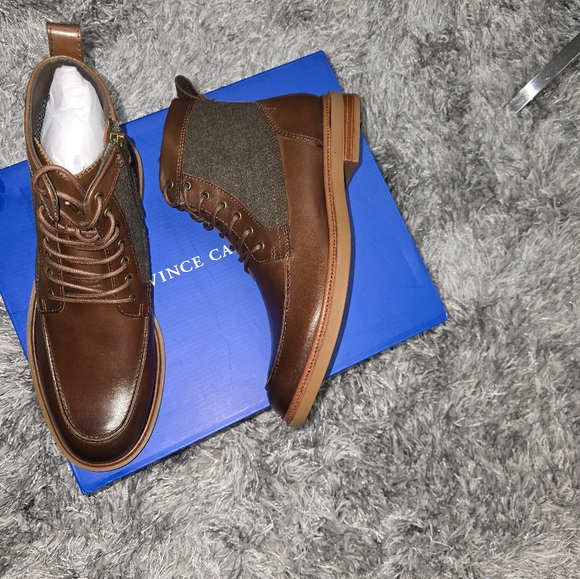 Vince Camuto Mens Bendmore Lace-up Boots sz 8 - Picture 5 of 5